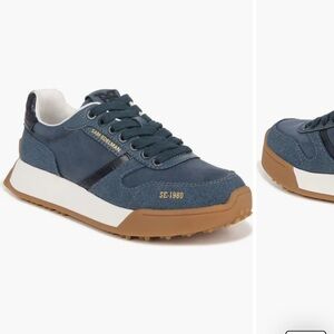 Sam Edelman Layla sneaker. Blue stone. Size 7.5. Worn a handful of times.